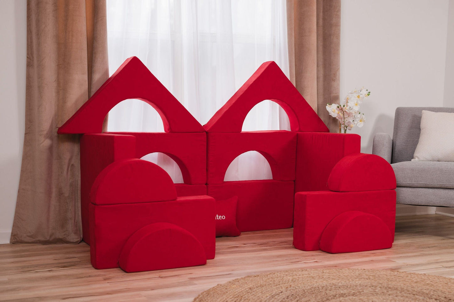 FoamOh Super Castle Play Sofa™️ - FoamOh!