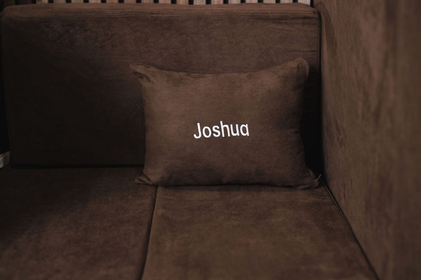 FoamOh! Extra Pillow Chestnut Extra Personalizable Pillow