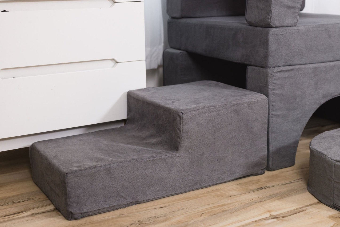 FoamOh! FoamOh Foam Wedge Dark Grey The FoamOh Steps