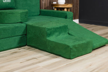 FoamOh! FoamOh Foam Wedge Green The FoamOh Steps