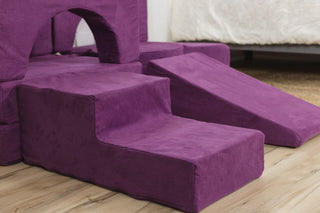 FoamOh! FoamOh Foam Wedge Violet The FoamOh Steps