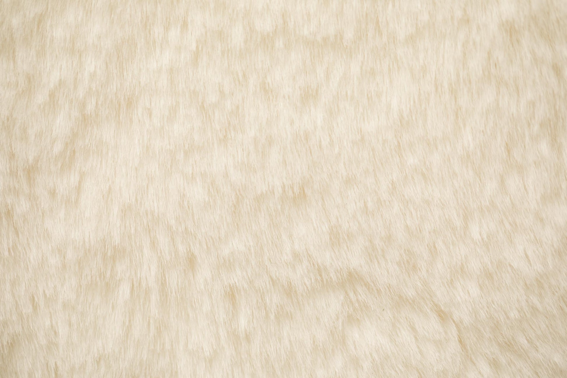 FoamOh! Play Sofa Extra Cover Set Faux Fur Ivory Play Sofa Extra Cover Set