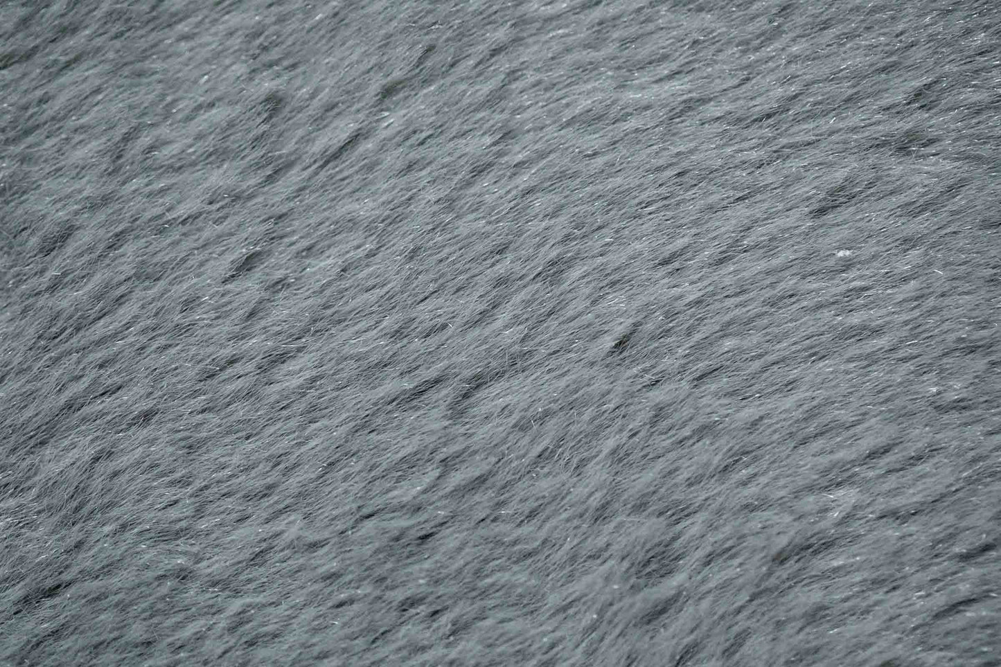 FoamOh! Play Sofa Extra Cover Set Faux Fur Dark Grey Play Sofa Extra Cover Set