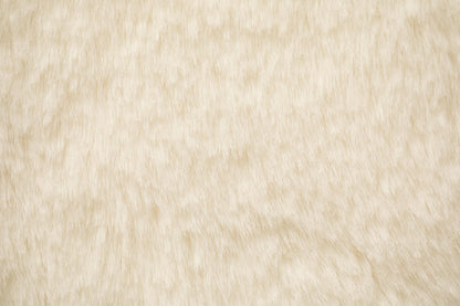 FoamOh! Play Sofa Extra Cover Set Faux Fur Ivory Play Sofa Extra Cover Set