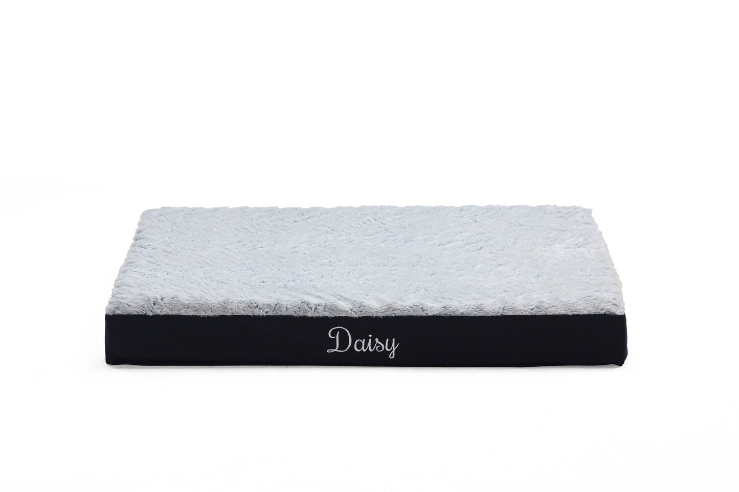 FoamOh! Wag-Oh! - Faux Fur Small / Navy FoamOh Pet Bed - Faux Fur