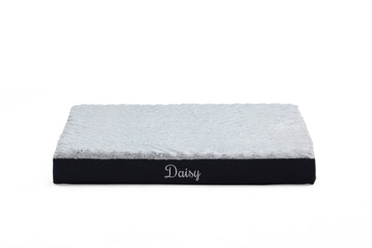 FoamOh! Wag-Oh! - Faux Fur Small / Navy FoamOh Pet Bed - Faux Fur